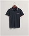 Gant 3-Colour Tipping Solid Pique Polo