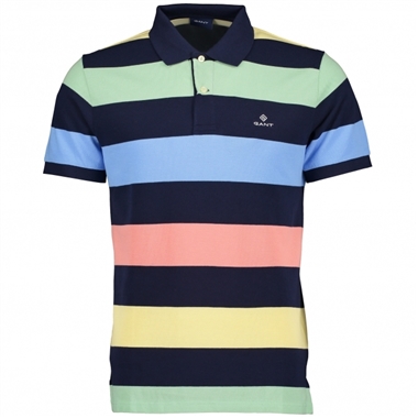 Gant Barstripe Pique Polo