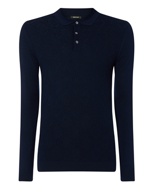 Remus 58483 L/S Polo Navy