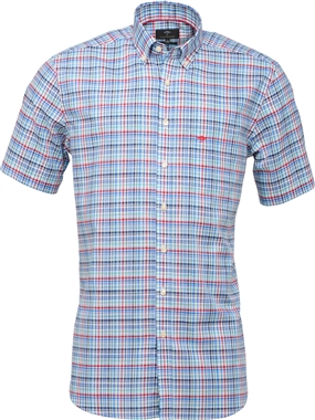 Fynch Hatton Summer Lightweight Summer Check SS Shirt