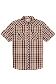 Wrangler SS Western Shirt - Brown