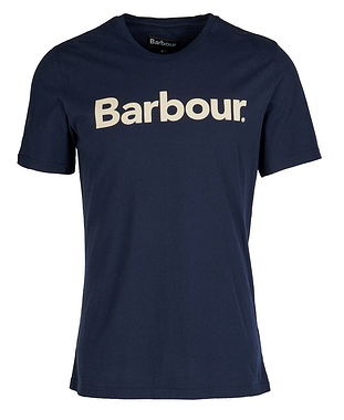 Barbour Logo Tee Newnavy