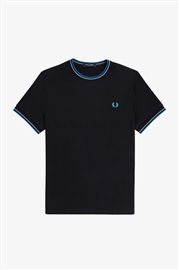 Fred Perry M1588 Twin Tipped T-Shirt - Black