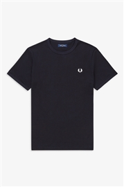 Fred Perry M3519 Ringer T-shirt - Navy