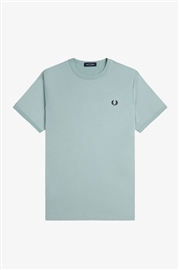 Fred Perry M3519 Ringer T-shirt - Silver