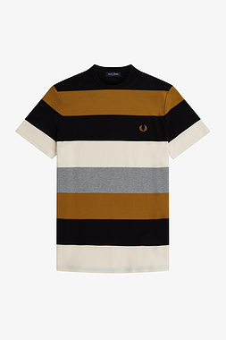 Fred Perry M3546 Bold Stripe T-Shirt