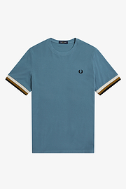 Fred Perry M3594 Striped Cuff T-Shirt