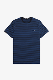 Fred Perry M5616 Fine Stripe T-Shirt - Shaded