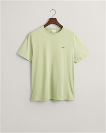 Gant Regular Shield SS T-Shirt - Milky Matt