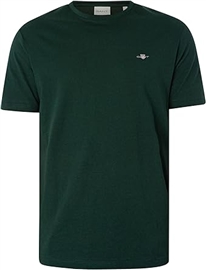 Gant Regular Shield SS T-Shirt - Tartan
