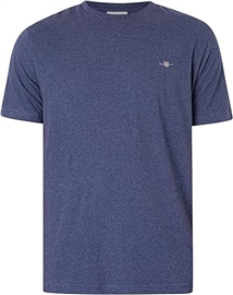 Gant Regular Shield SS T-Shirt - Dark Jeans
