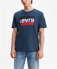 Levi Sportswear Logo Graphic Tee - Dress Blue