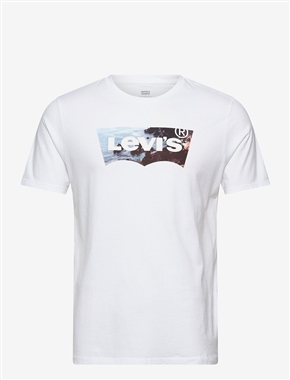 Levi's Housemark Graphic Tee White