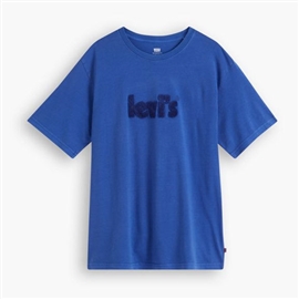 Levi's Relaxed Poster Logo Tee - Surf Blue