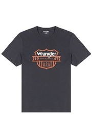 Wrangler Graphic Tee - Faded Black