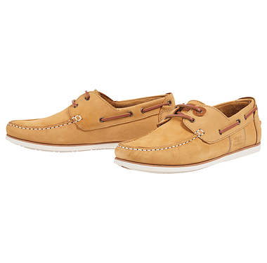 Barbour Tan Capstan Boat Shoes