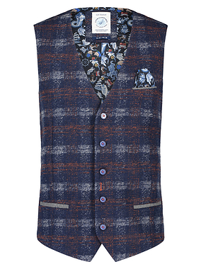AFNF Check Waistcoat