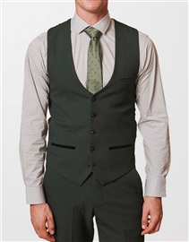 Marc Darcy Bromley Waistcoat - Olive
