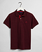 Gant Contrast Collar Pique Rugger Dark Burgundy