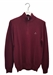 Gant Cotton Pique Half Zip Port Red