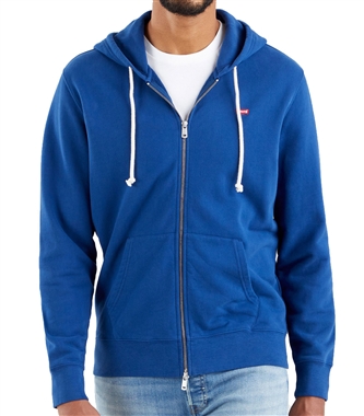 Levi's New Original Zip Up Navy Peony