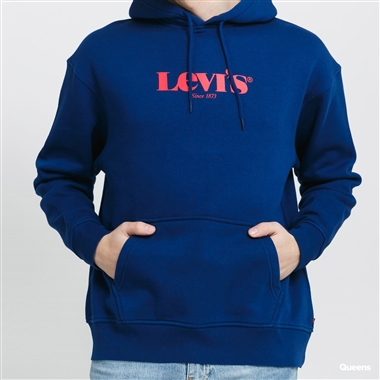 Levi's T3 Relaxed Graphic Hood Navy