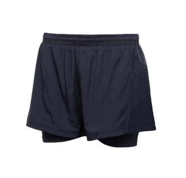 Navy 2 in 1 Female Sport Shorts (VN55)