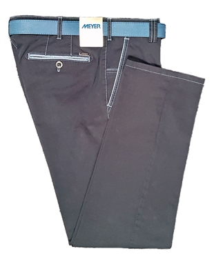 Meyer Navy New York Trousers